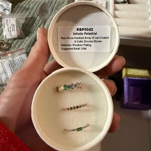 Infinite Potential Rainbow Ring Set
